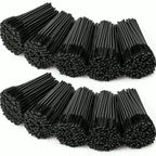 Wegwerp mascarastokjes | Roze of zwart | 50 stuks