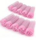 Wegwerp mascarastokjes | Roze of zwart | 50 stuks