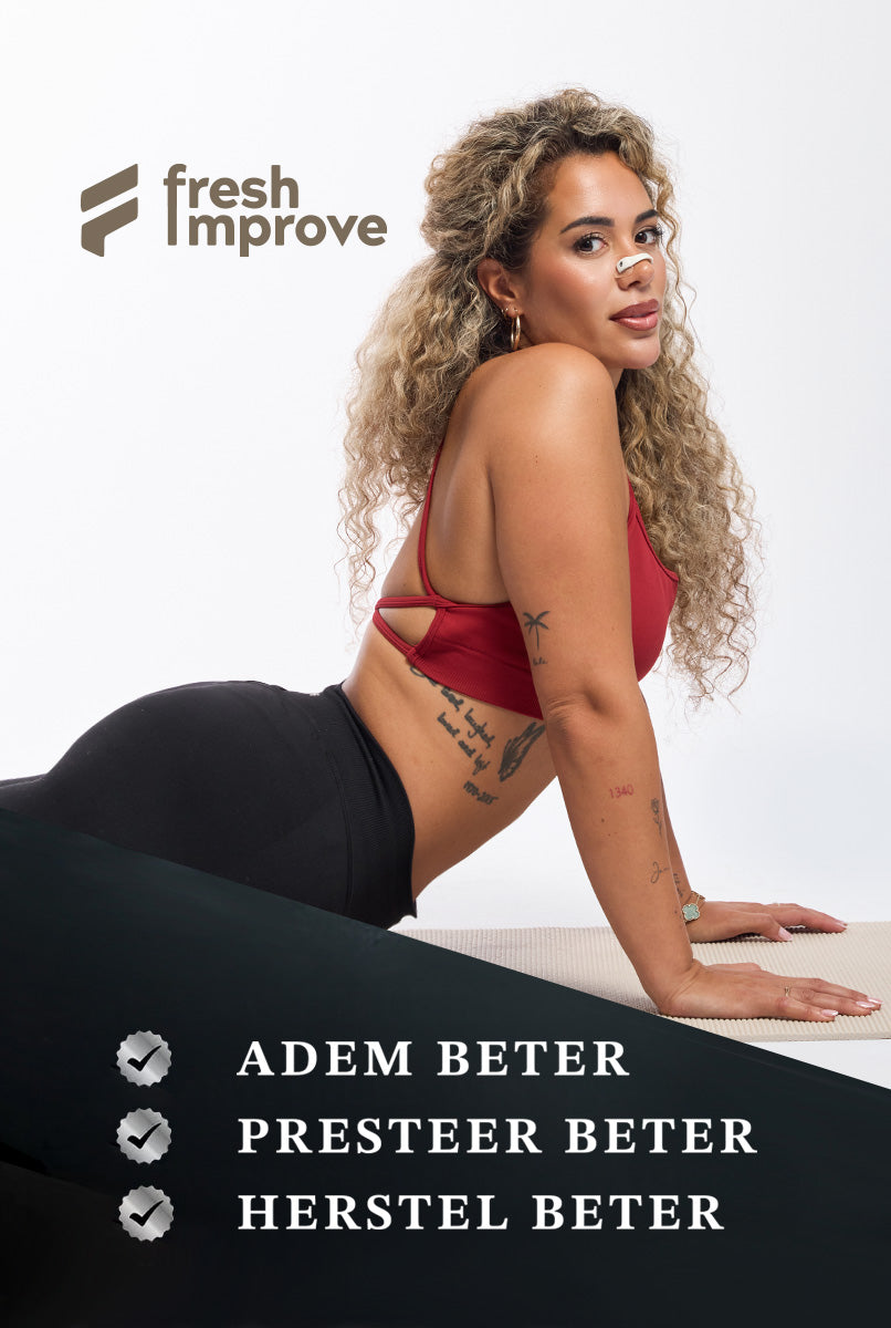 Magnetische Neusstrips - Sport & Sleep | Pearl White