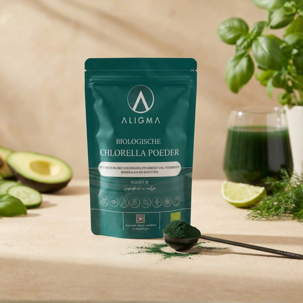 Biologische Chlorella poeder superfood 250 gram