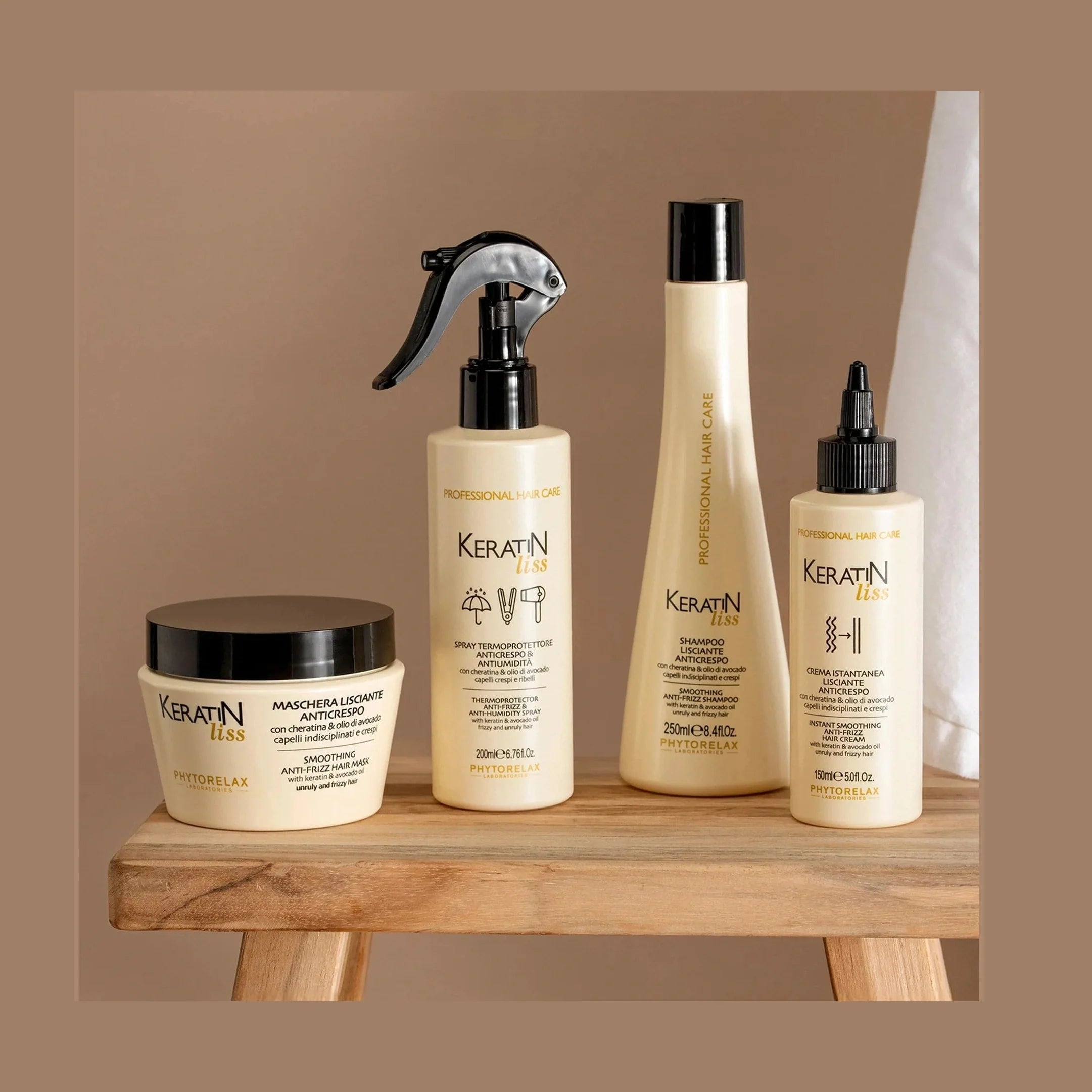 Liss Anti-Frizz Crème voor Pluizig Haar - 150ml