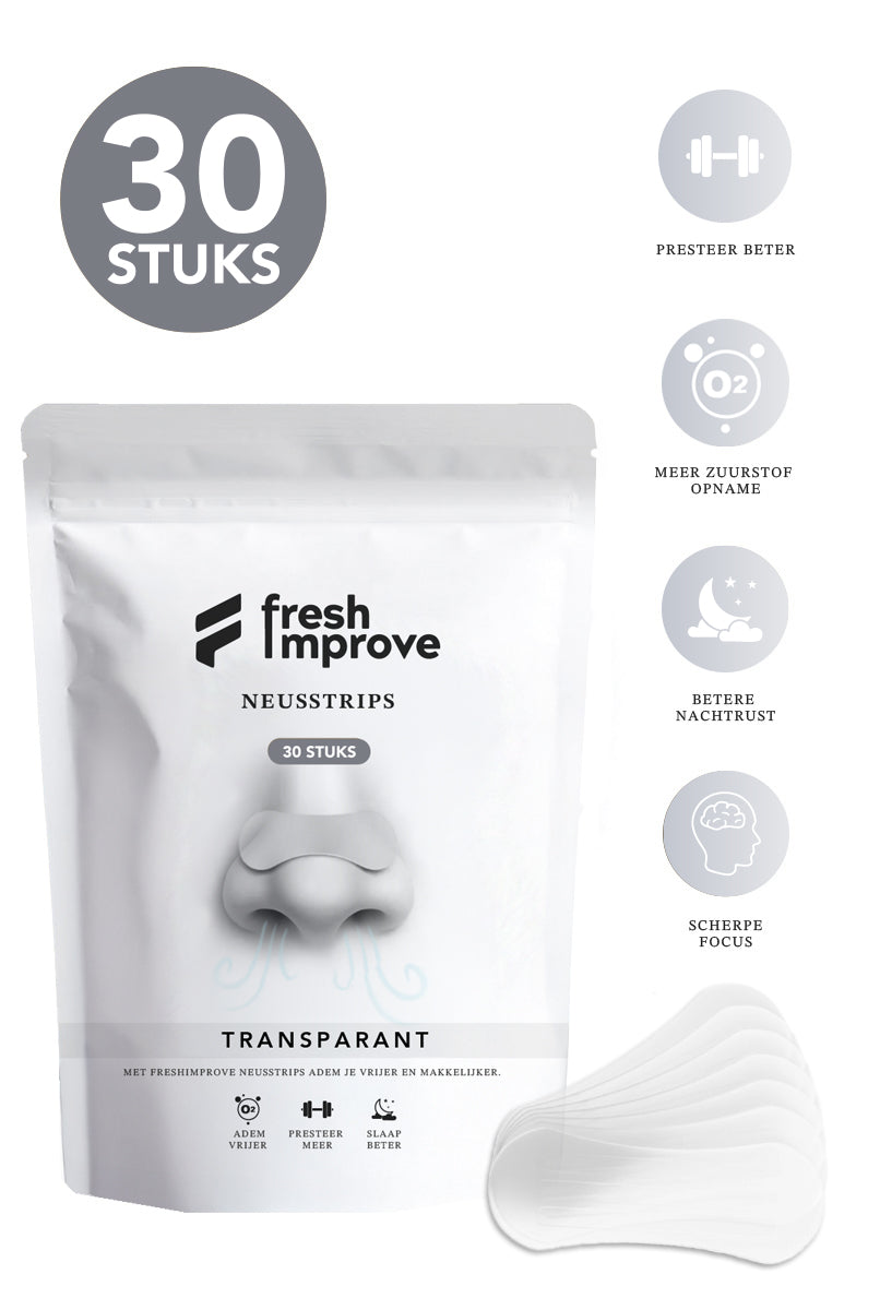 Neusstrips - Dagelijks | Transparant