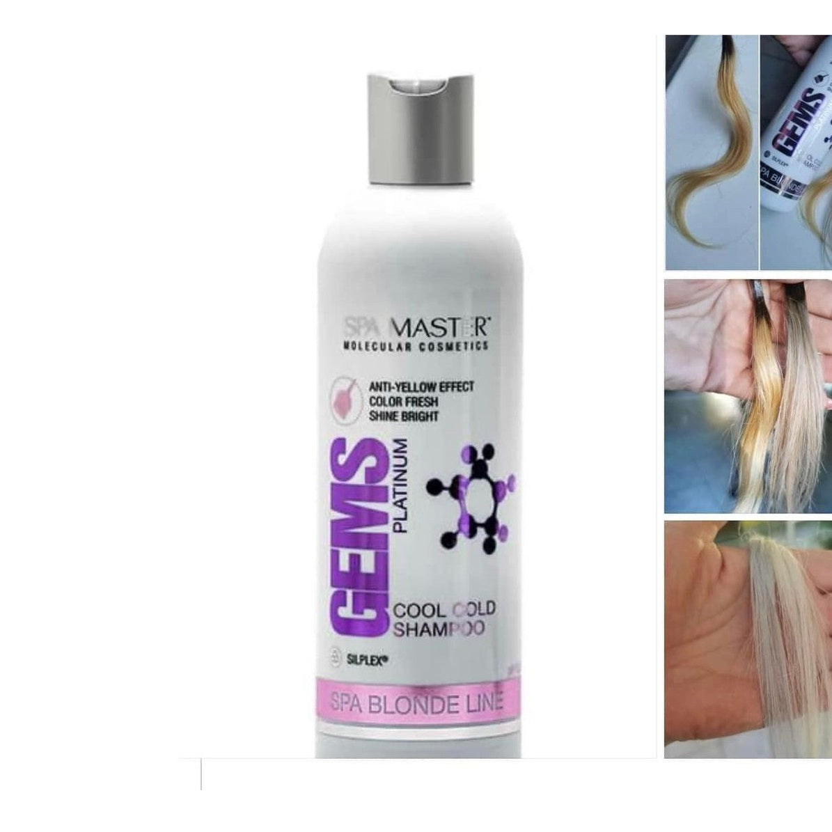 No Yellow Zilver Shampoo voor Blond en Grijs Haar - 330ml