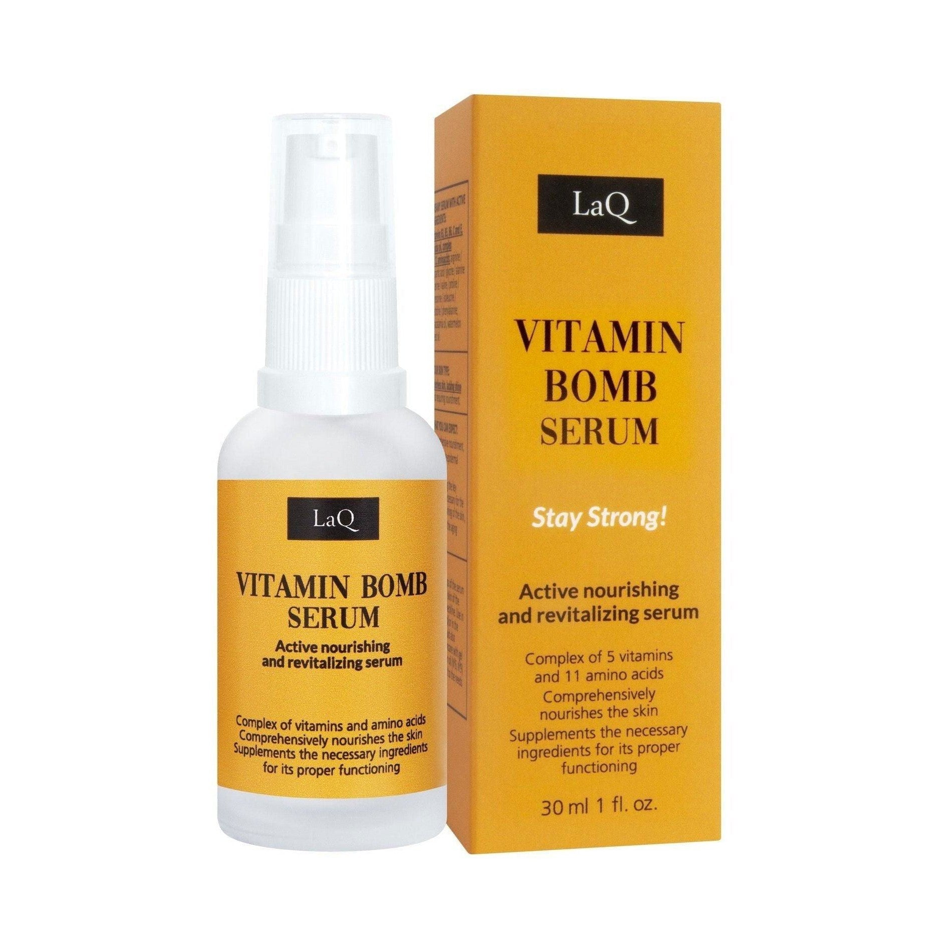 Vitamin Bomb Niacinamide Gezichtsserum tegen Doffe en Vermoeide Huid - 30ml