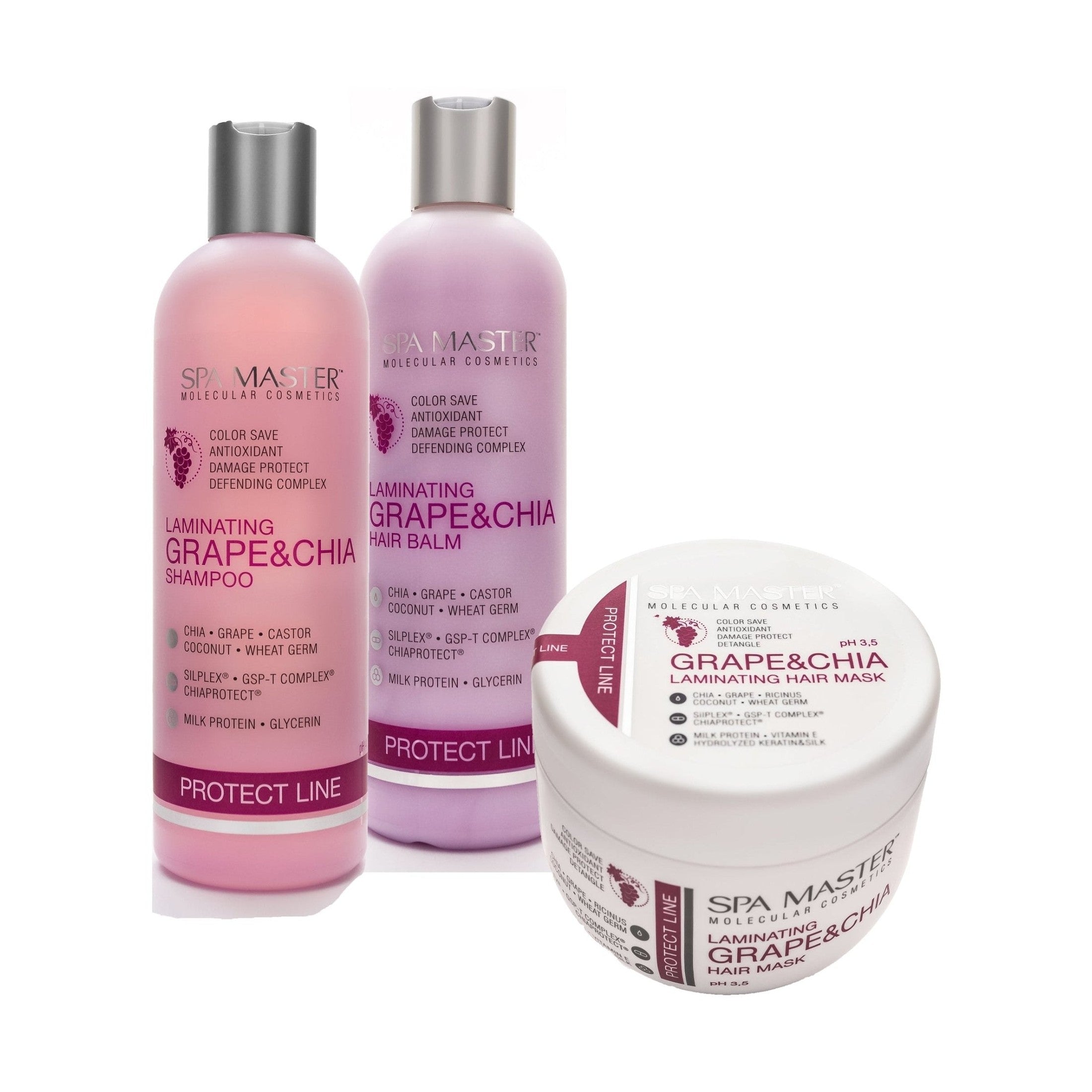 Color Protect Shampoo, Haarbalsem, Haarmasker Voordeelset - 1160ml