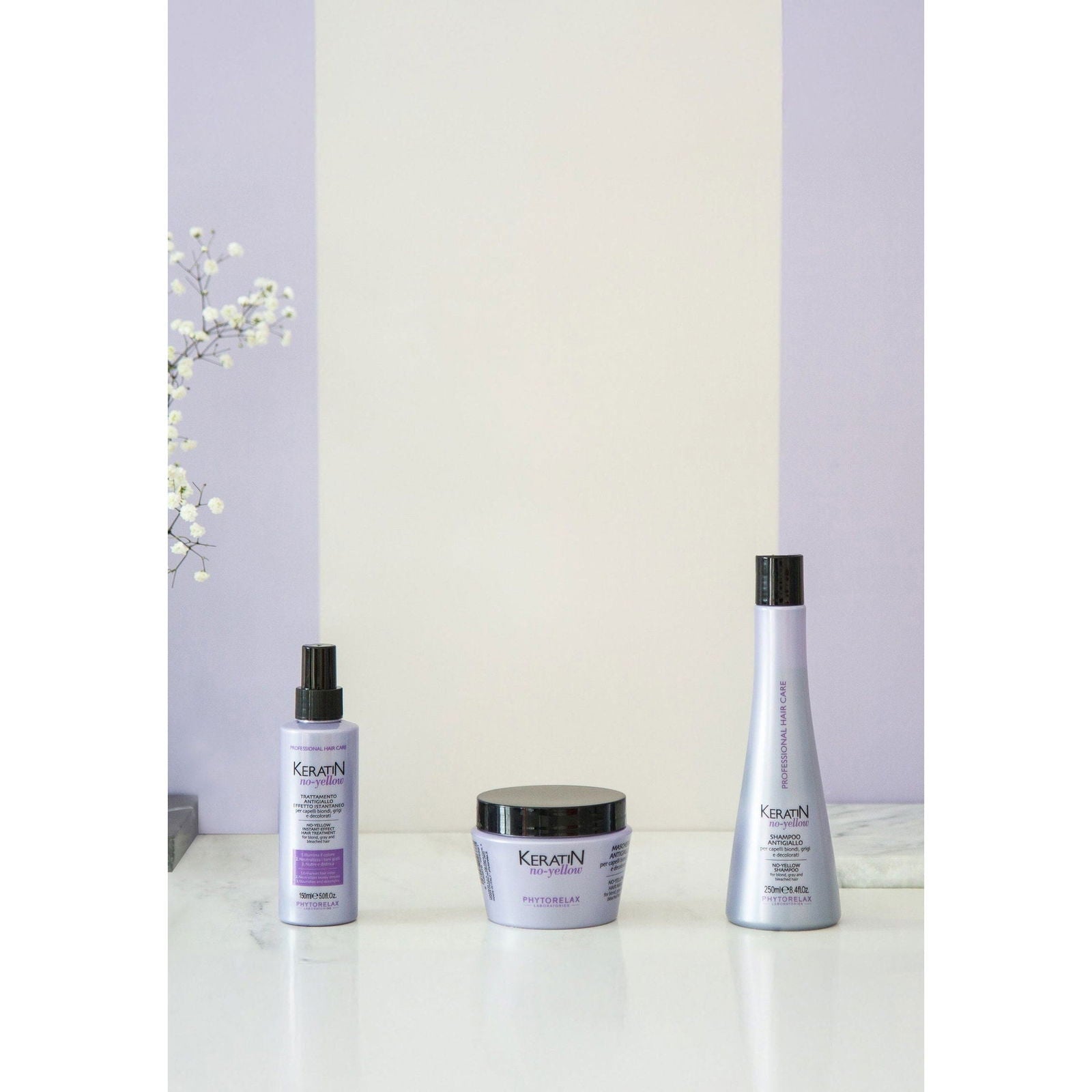 No Yellow Shampoo voor Blond of Grijs Haar - 250ml